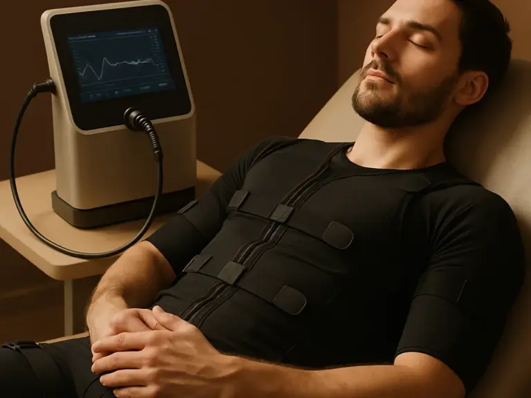 Entdecke, wie EMS-Geräte deine Regeneration unterstützen können.